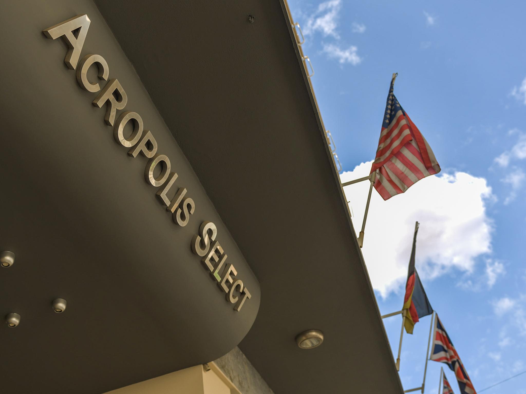 Acropolis Select Hotel Athen Eksteriør billede